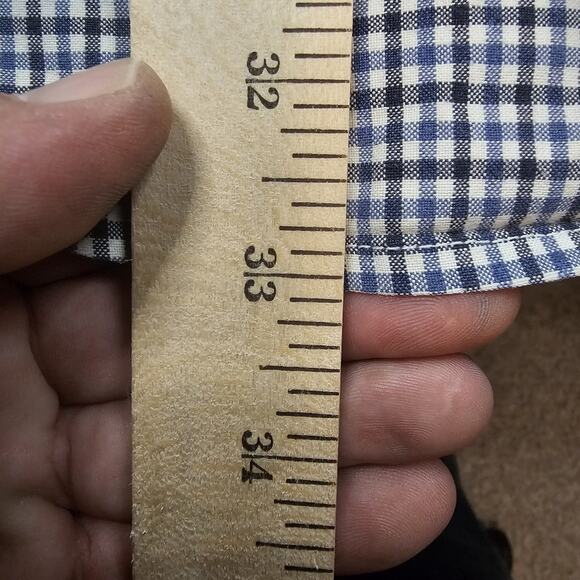 Vintage Abercrombie Fitch Shirt Large Check Plaid Relaxed Fit 90s Button-down - Picture 11 of 11